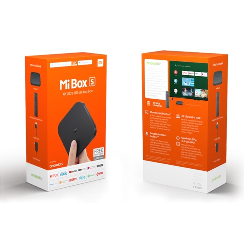 MI Box S Global Version 4K Ultra HD Android TV Box