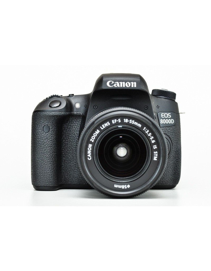 Canon EOS 8000D Digital SLR Camera 24.2 EF-S 18-55mm STM Lens