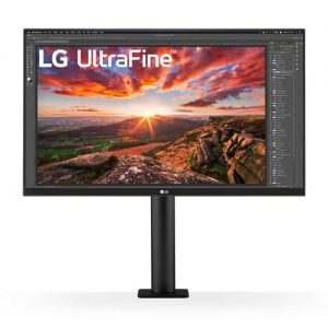 LG 27UN880 27 Inch Ergo UltraFine 4K UHD IPS Black Monitor