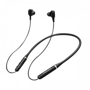 Lenovo XE66 Pro Dual Dynamic Neckband Bluetooth Black Headphone
