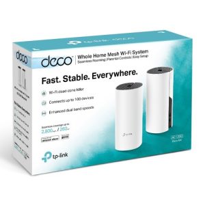TP-Link Deco M4 (2 Pack) AC1200 Dual-band Wi-Fi System Mesh Router