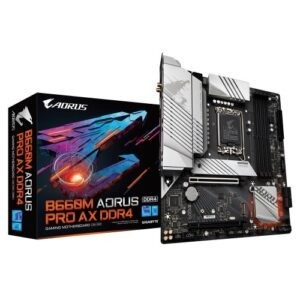 Gigabyte B660M Aorus Pro AX DDR4 12th Gen (Wi-Fi) Gaming Motherboard