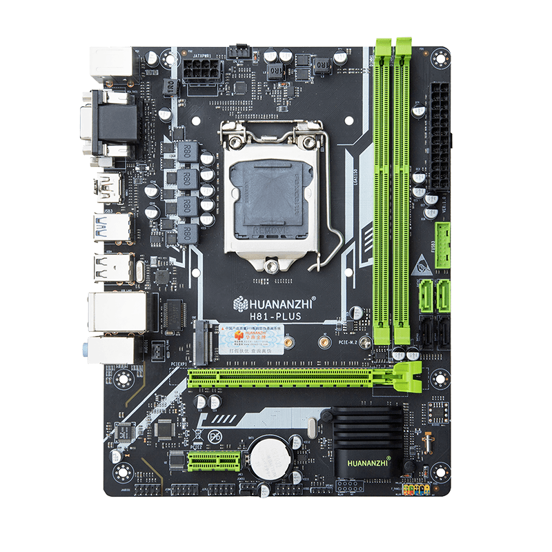 HUANANZHI H81 PLUS DDR-3 4th Gen NVME Support Mainboard