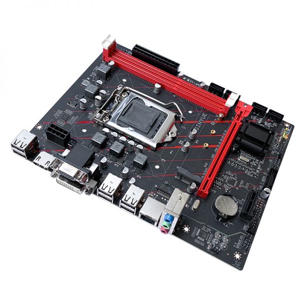 JGINYUE H61M-G DDR-3 2nd3rd Gen NVME Support M-ATX Motherboard