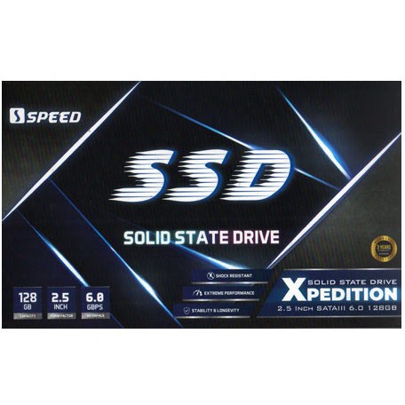 SPEED Xpedition 128GB 2.5 Inch SATA III Internal SSD