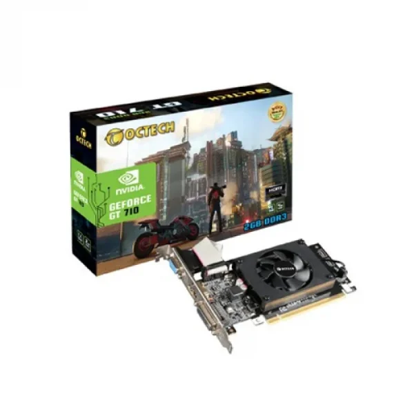 OCTECH NVIDIA Geforce GT710 2GB DDR-3 Graphics Card