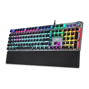 AULA F2088 (Black) Mechanical Multi-Functional Gaming Keyboard